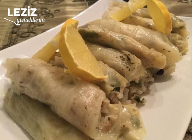 Zeytinyağlı Lahana Sarması Tarifi