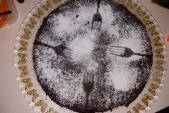 Kladdkaka (İsveç Keki)