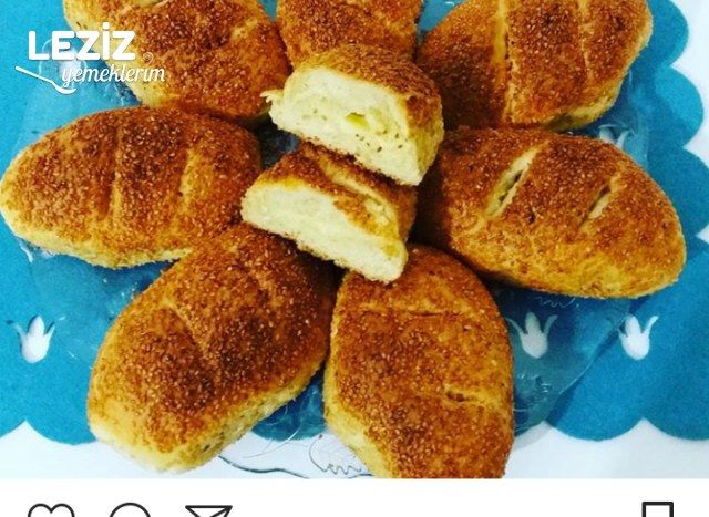 Kaşarlı Simit Poğaça Tarifi