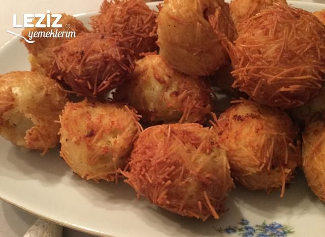 Tel Şehriyeli Patates Köftesi