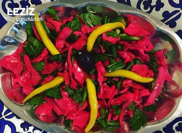 Süper Renkli Salata