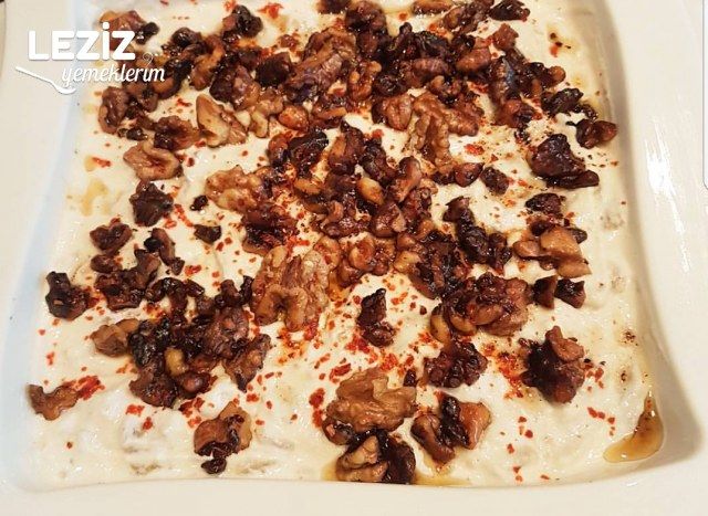 Tahinli Cevizli Patlıcan Salatası