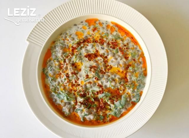 Yoğurtlu Yeşil Mercimek