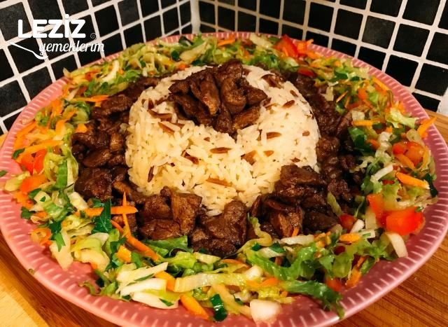 Mangal Tadında Kuzu Eti Kavurması