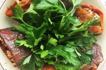 Yeşil Mercimekli Kuru Dolma