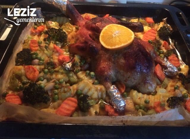 Portakallı Pekin Ördeği