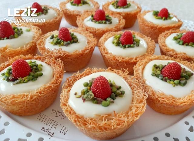 Muhallebili Kadayıf Çanakları