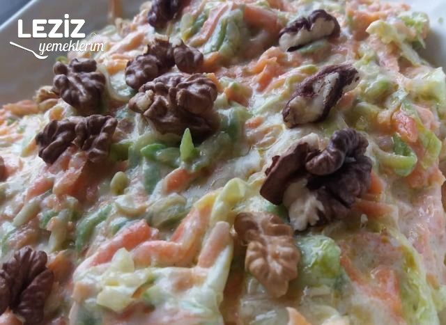 Yoğurtlu Kabak Ve Havuç Salatası