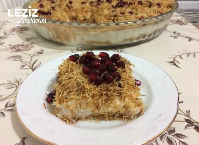 Muhallebili Cevizli Kadayıf