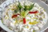 Yoğurtlu Kuru Fasülye Salatası