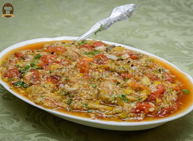 Sebzeli Patlıcan Salatası Tarifi