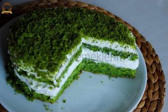 Ispanaklı Pasta