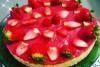 Çilek Soslu Cheesecake