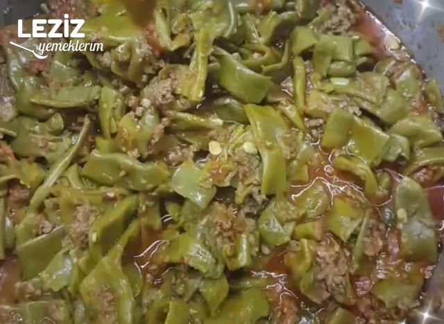 Dondurucudan Kıymalı Yeşil Fasulye