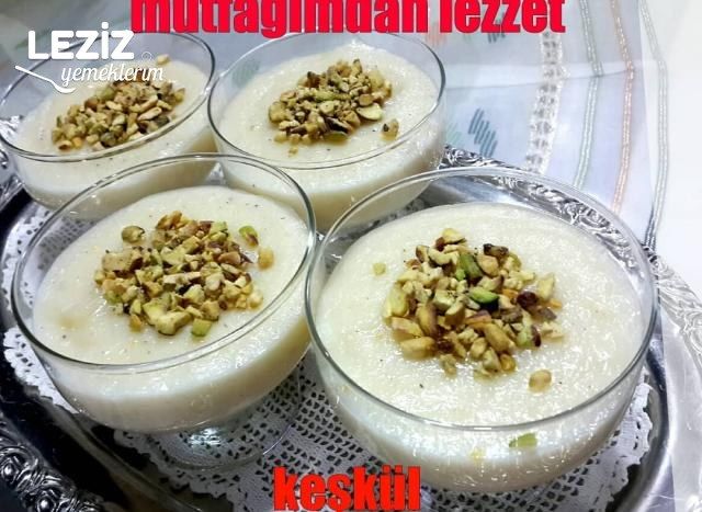 Hindistan Cevizli Sahlepli Keşkül