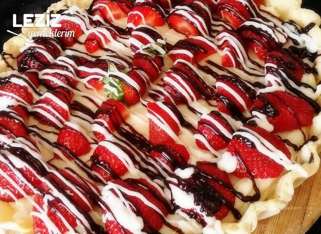 Çilekli Tart Yapımı