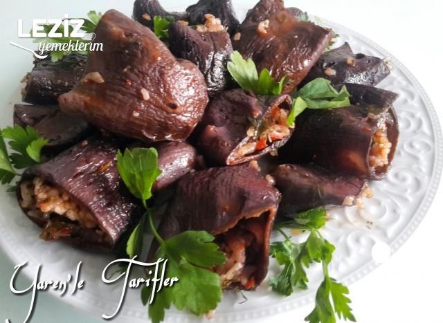 Kuru Patlıcan Dolması Tarifi