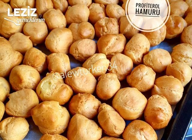 Profiterol Hamuru ( Tam Ölçü)