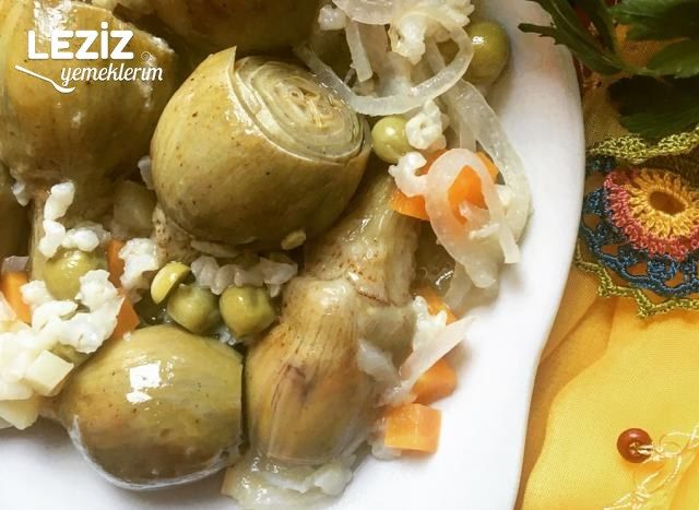 Pirinçli Zeytinyağlı Bebek Enginar
