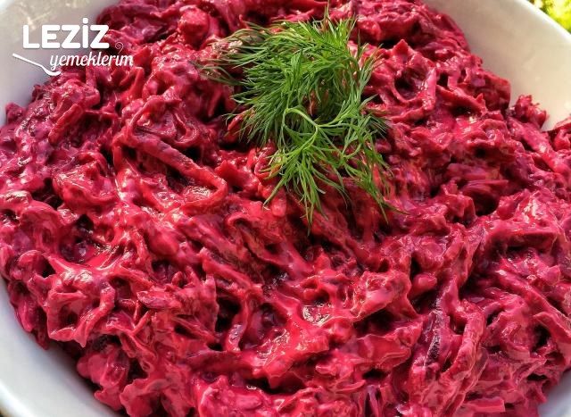 Pancar Salatası Yapımı