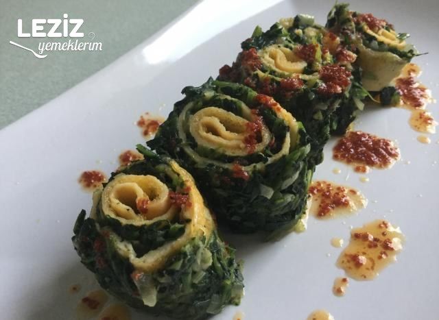 Yumurtalı Ispanak Rulo