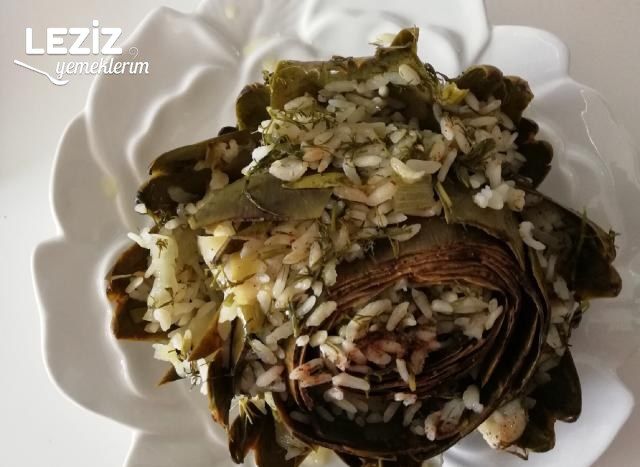 Zeytinyağlı Enginar Dolma Yemeği