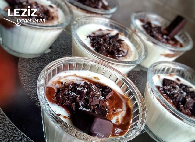 İki Renkli Sütlü Tatlı